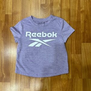 Reebok Purple Short Sleeve TShirt